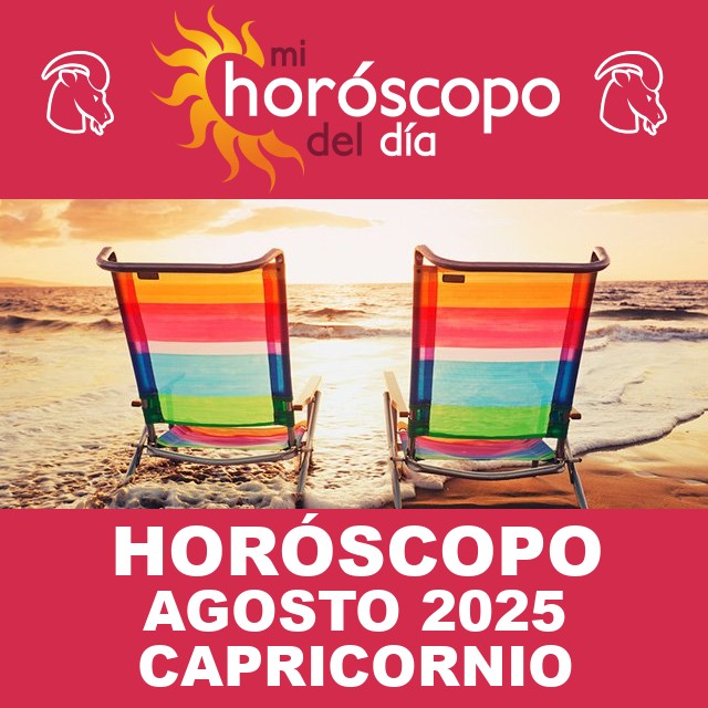 Capricornio: Tu horóscopo para Agosto de 2025
