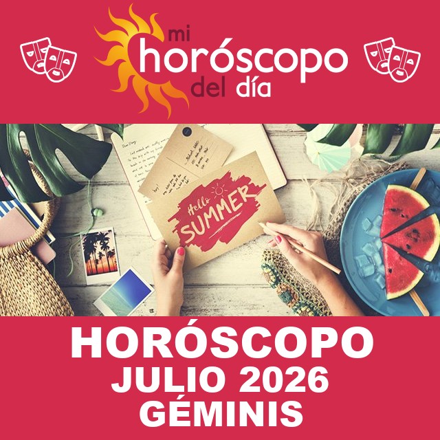 Géminis: Tu horóscopo para julio de 2026