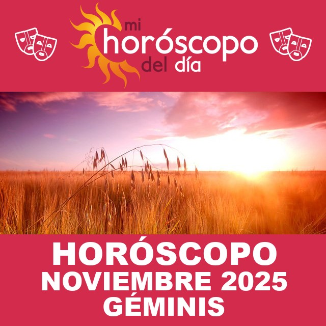 Géminis: Tu horóscopo para Noviembre de 2025