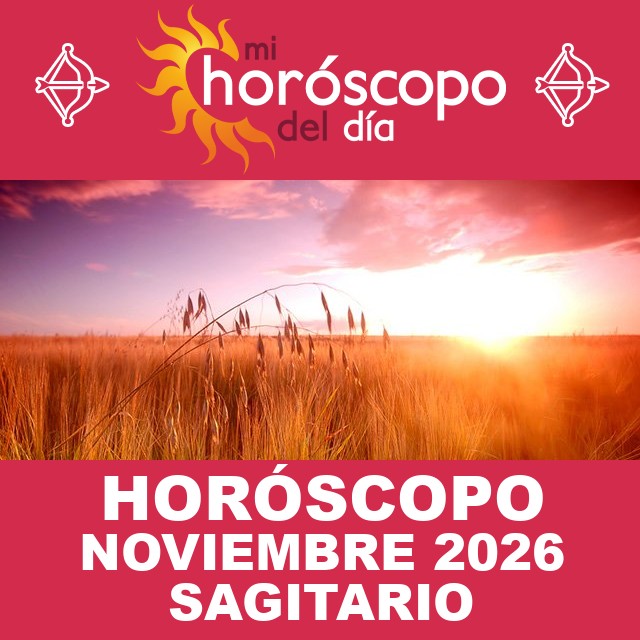 Sagitario: Tu horóscopo para noviembre de 2026