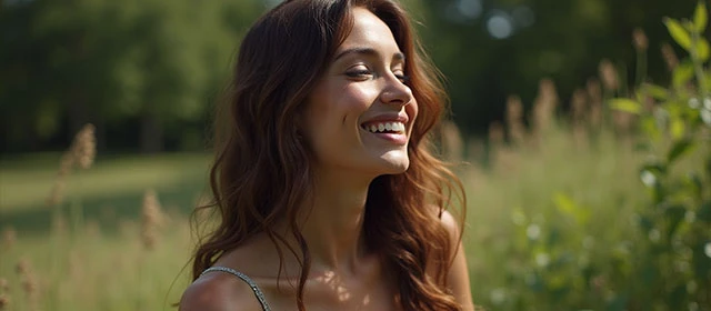 Ella tiene un ascendente en Aries: audaz.