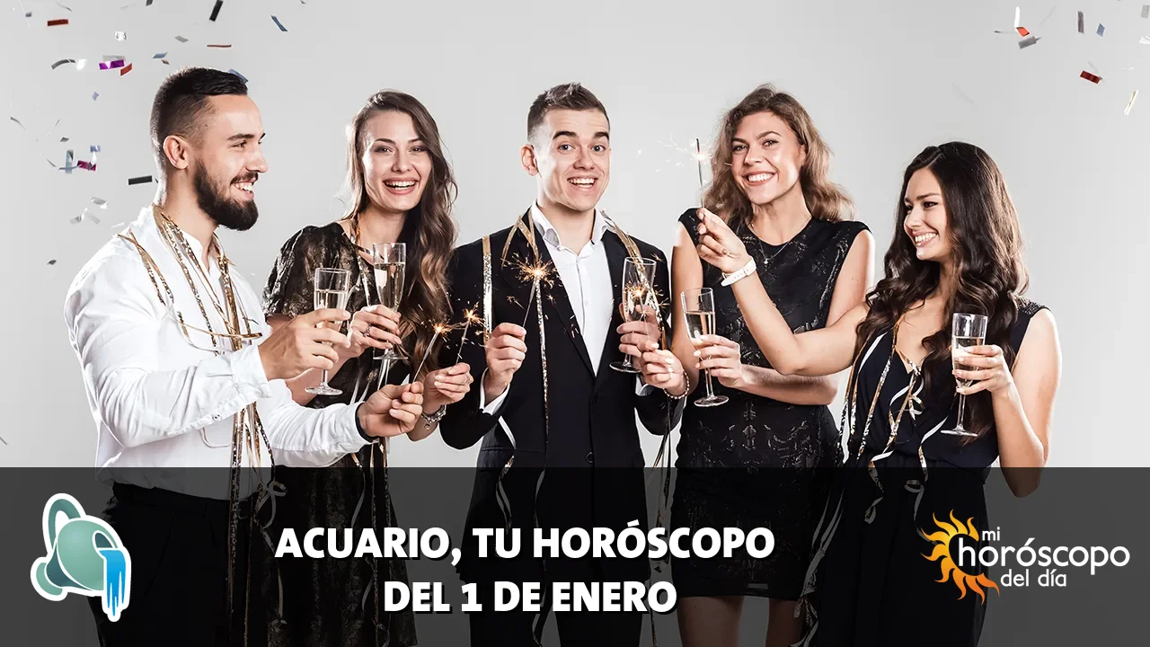 Horóscopo de Acuario del jueves 1 de enero de 2026