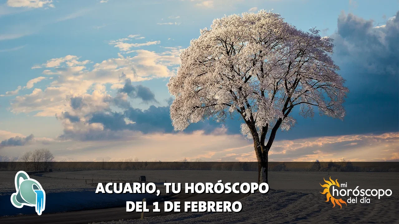 Horóscopo de Acuario del domingo 1 de febrero de 2026