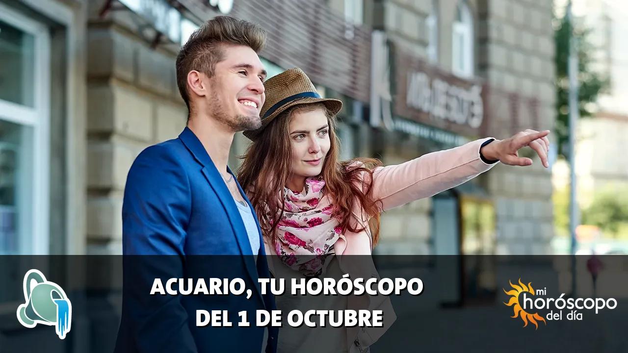 Horóscopo de Acuario del jueves 1 de octubre de 2026