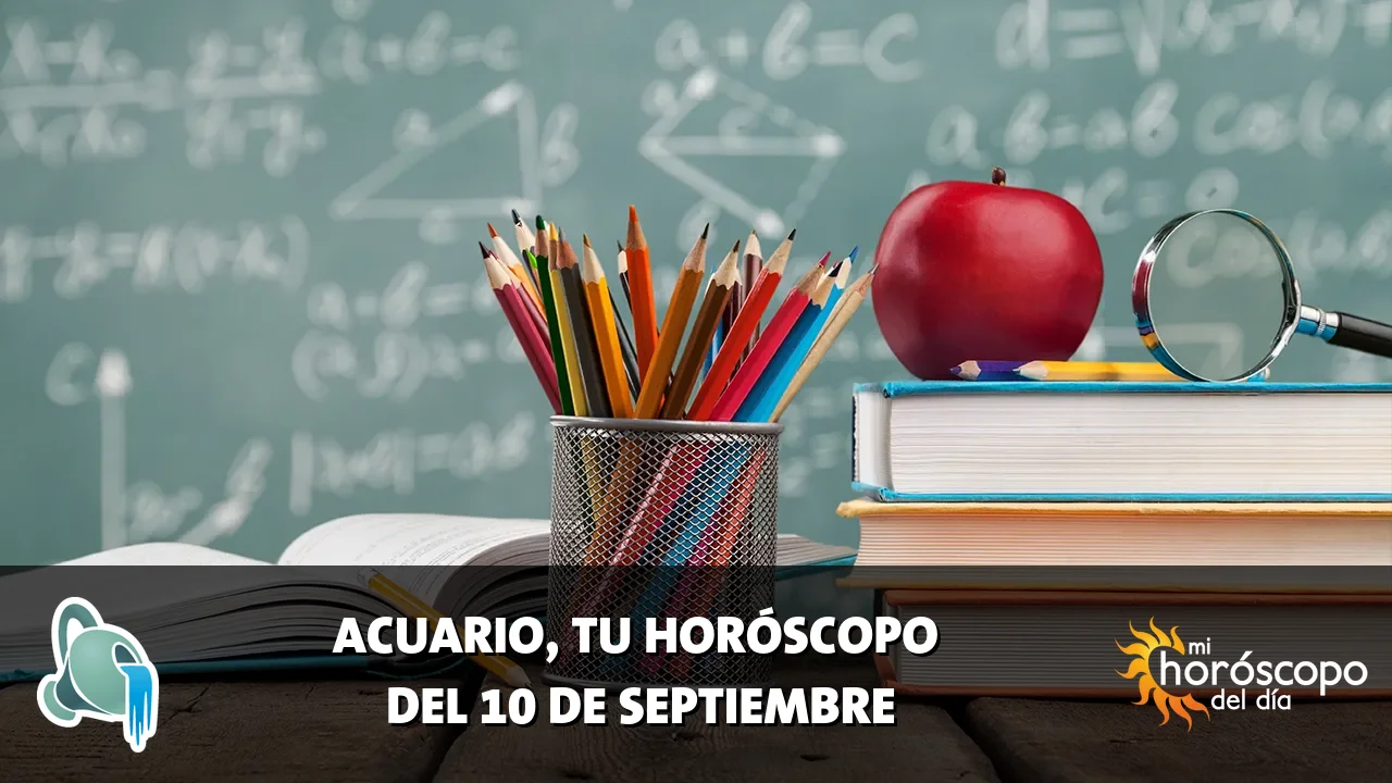 Horóscopo de Acuario del jueves 10 de septiembre de 2026