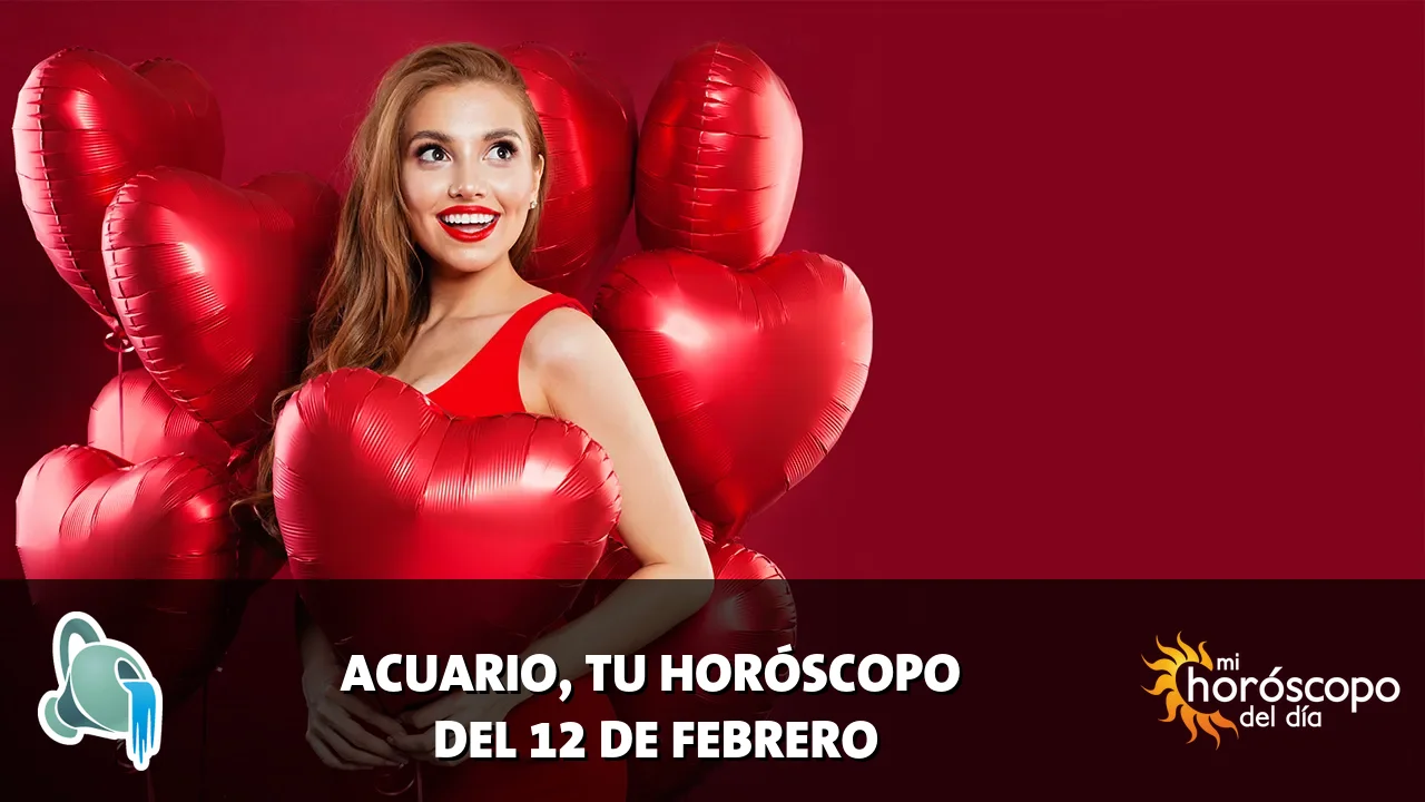 Horóscopo de Acuario del jueves 12 de febrero de 2026
