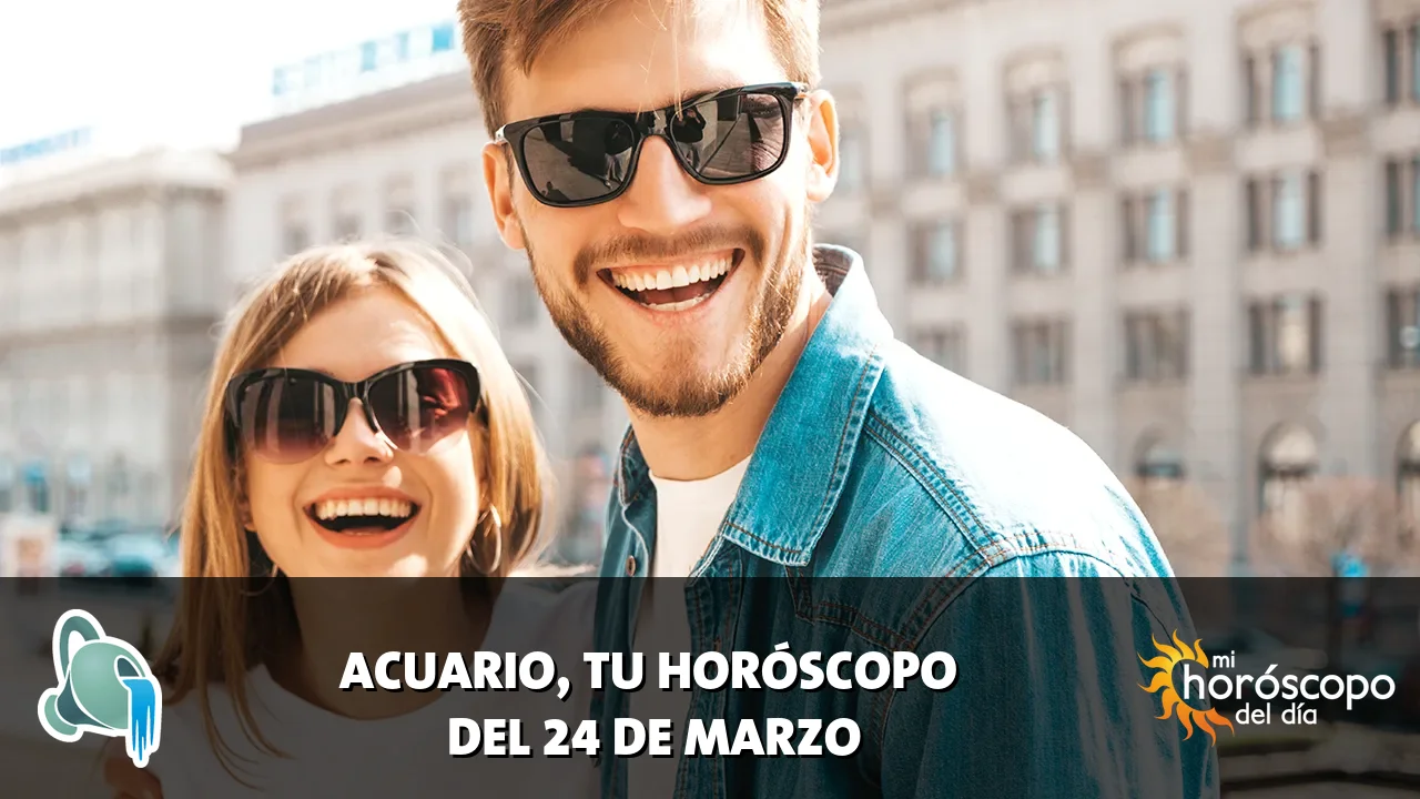 Horóscopo de Acuario del martes 24 de marzo de 2026