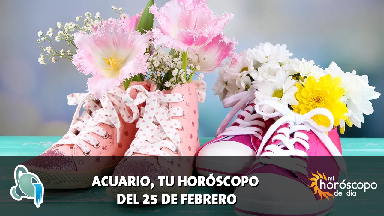 Horóscopo de Acuario del miércoles 25 de febrero de 2026