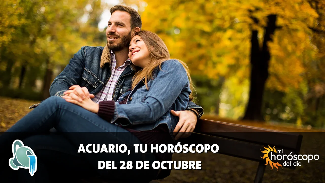 Horóscopo de Acuario del miércoles 28 de octubre de 2026