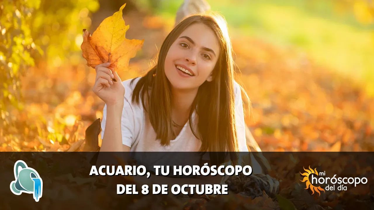 Horóscopo de Acuario del jueves 8 de octubre de 2026
