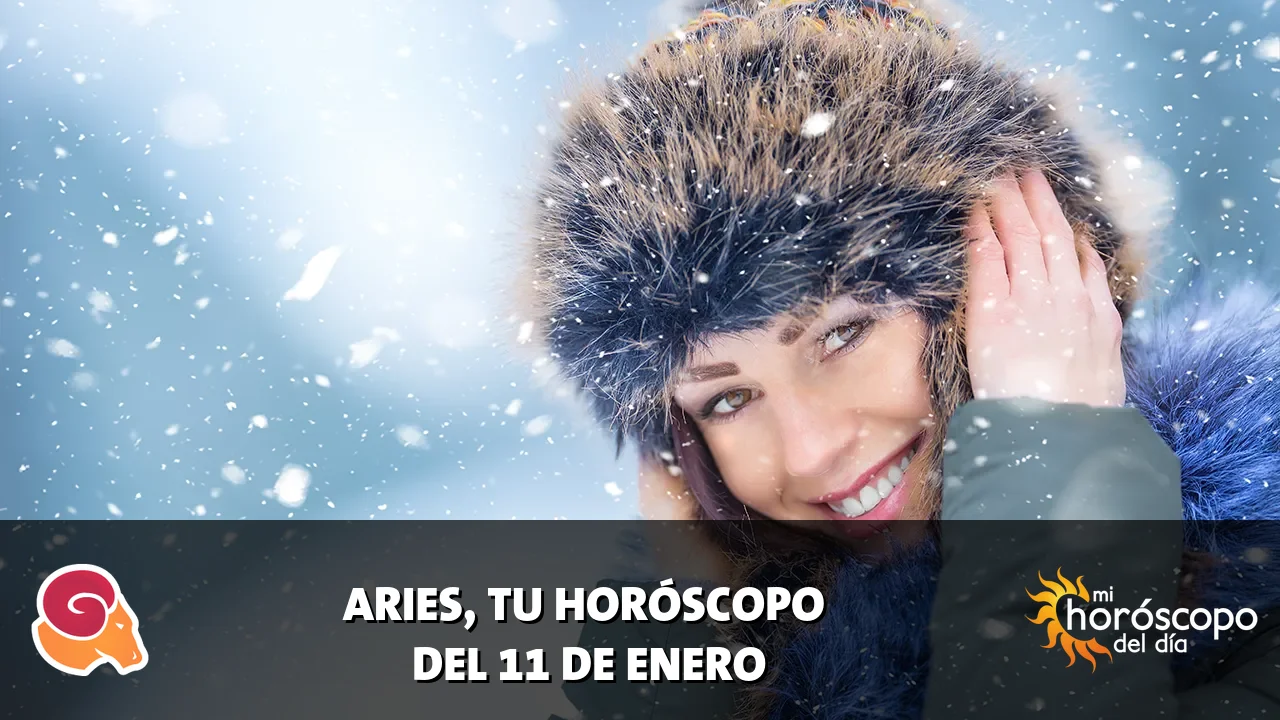 Horóscopo de Aries del domingo 11 de enero de 2026
