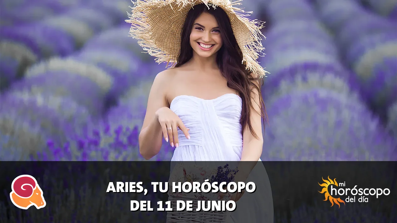 Horóscopo de Aries del jueves 11 de junio de 2026