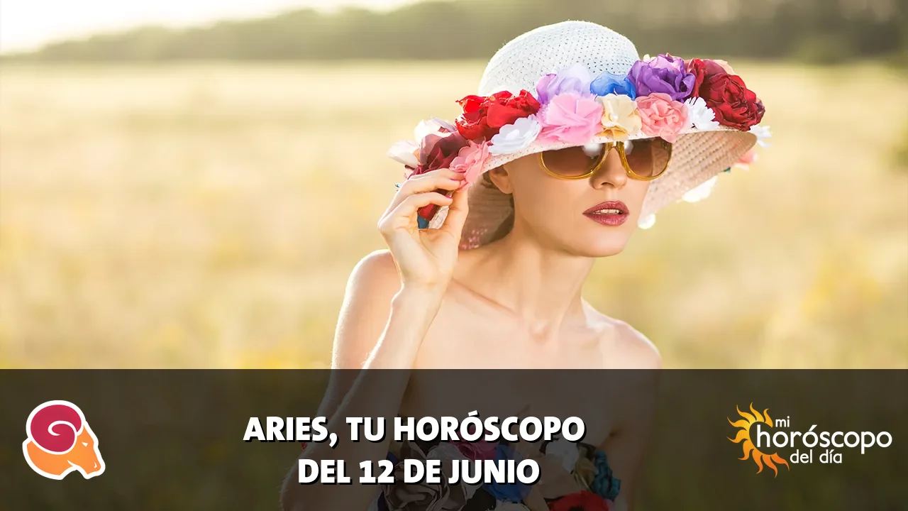 Horóscopo de Aries del viernes 12 de junio de 2026