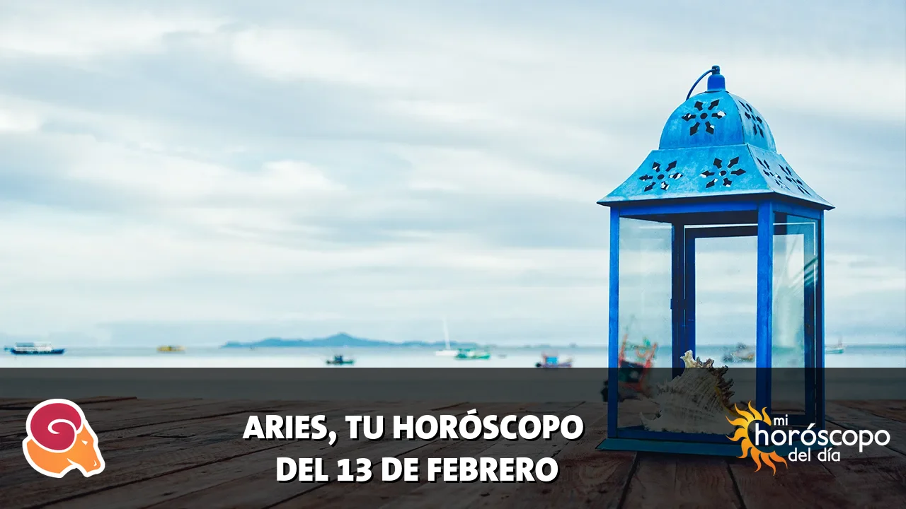 Horóscopo de Aries del viernes 13 de febrero de 2026