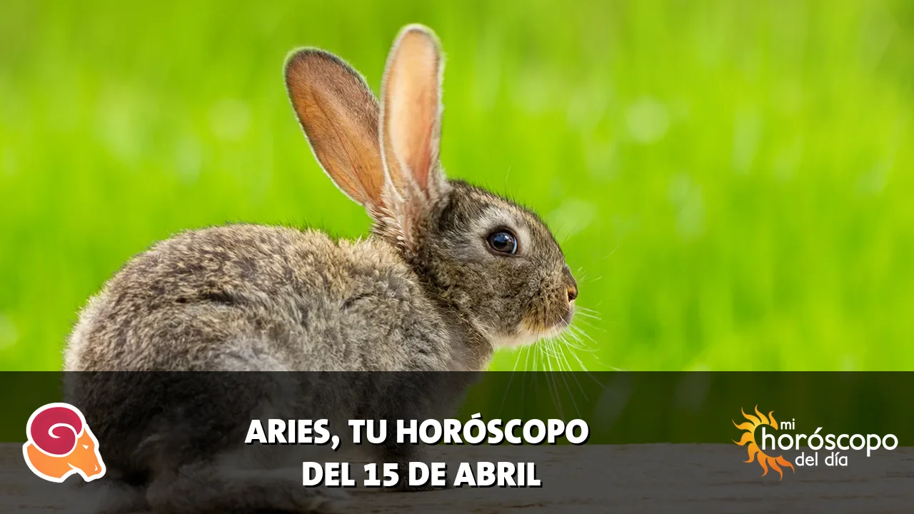 Horóscopo de Aries del miércoles 15 de abril de 2026
