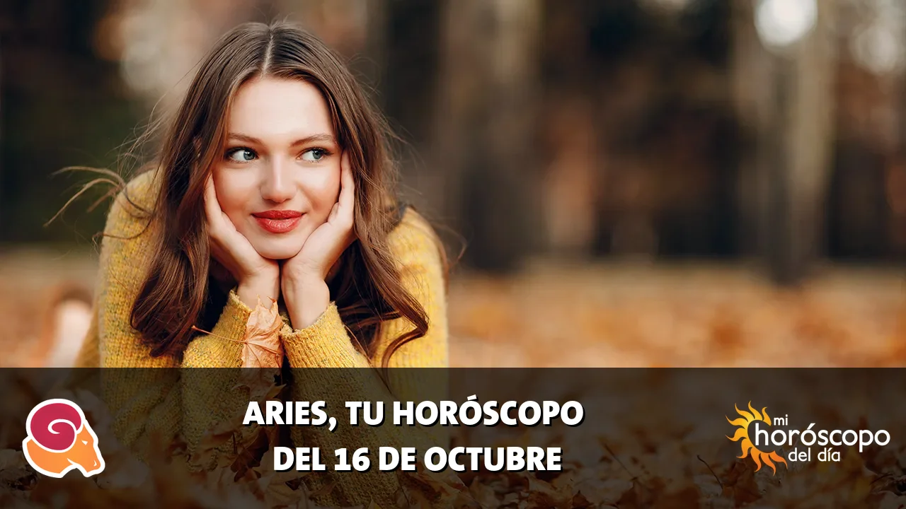 Horóscopo de Aries del viernes 16 de octubre de 2026
