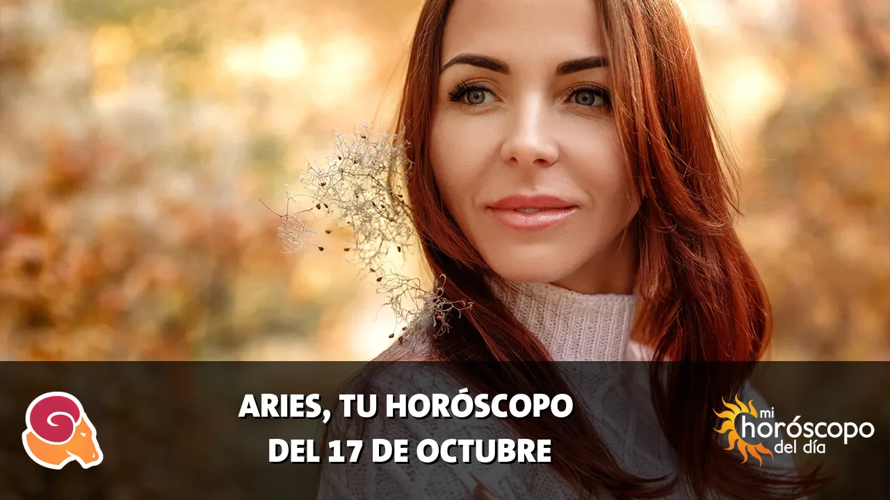 Horóscopo de Aries del sábado 17 de octubre de 2026