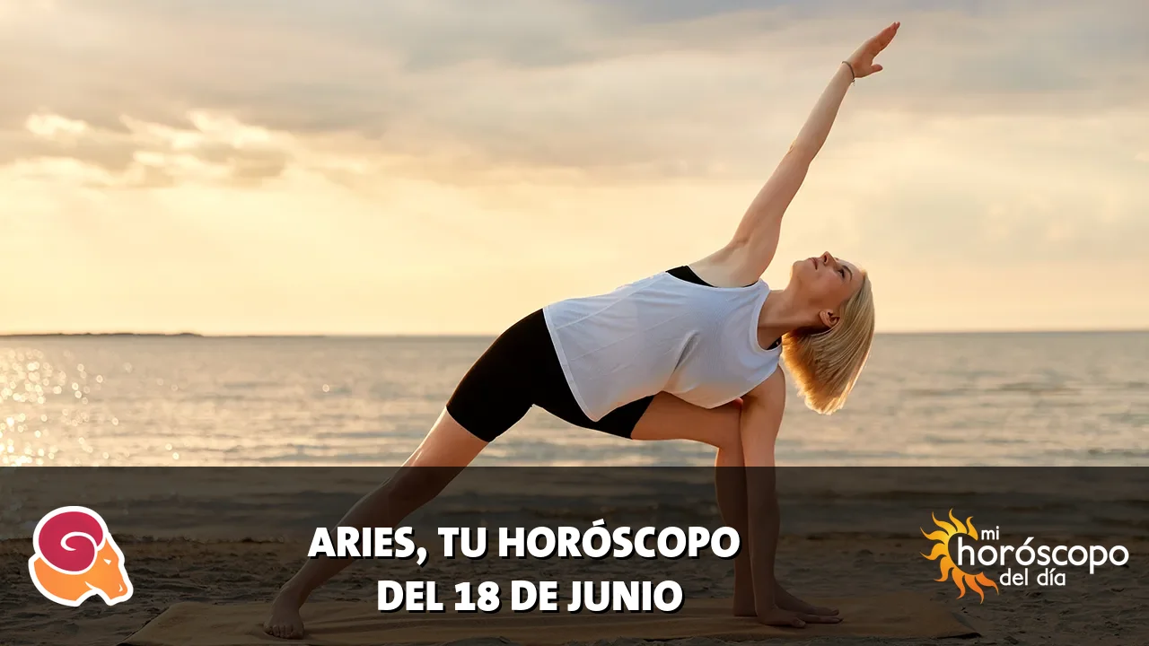 Horóscopo de Aries del jueves 18 de junio de 2026