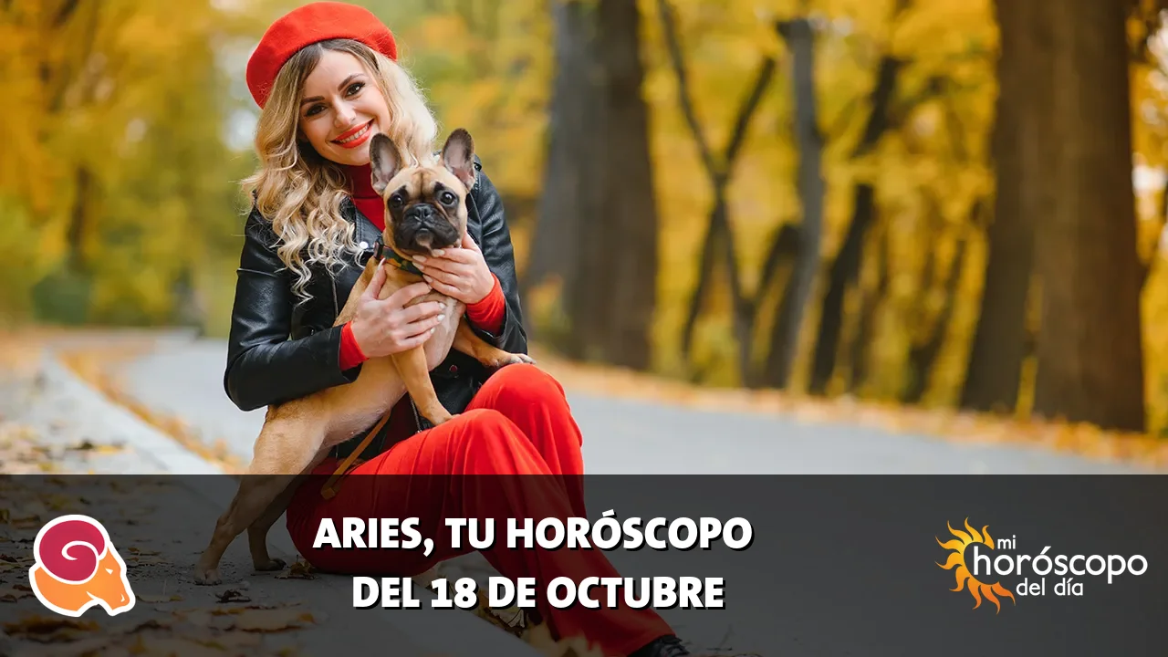 Horóscopo de Aries del domingo 18 de octubre de 2026