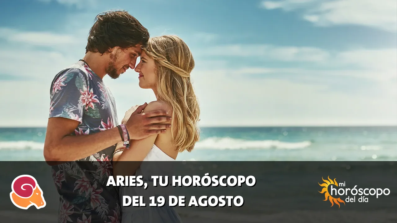 Horóscopo de Aries del miércoles 19 de agosto de 2026