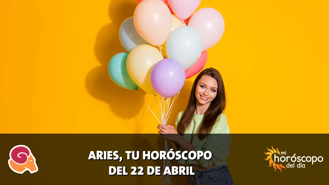 Horóscopo de Aries del miércoles 22 de abril de 2026