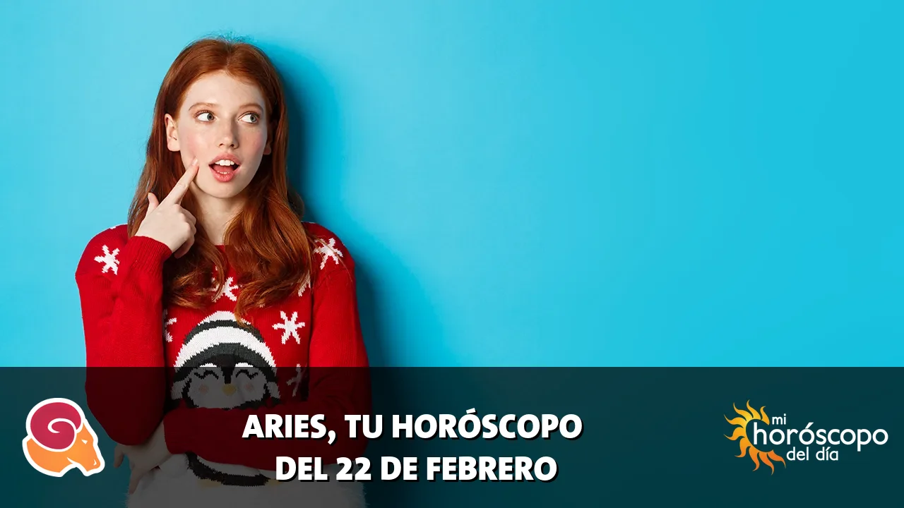 Horóscopo de Aries del domingo 22 de febrero de 2026