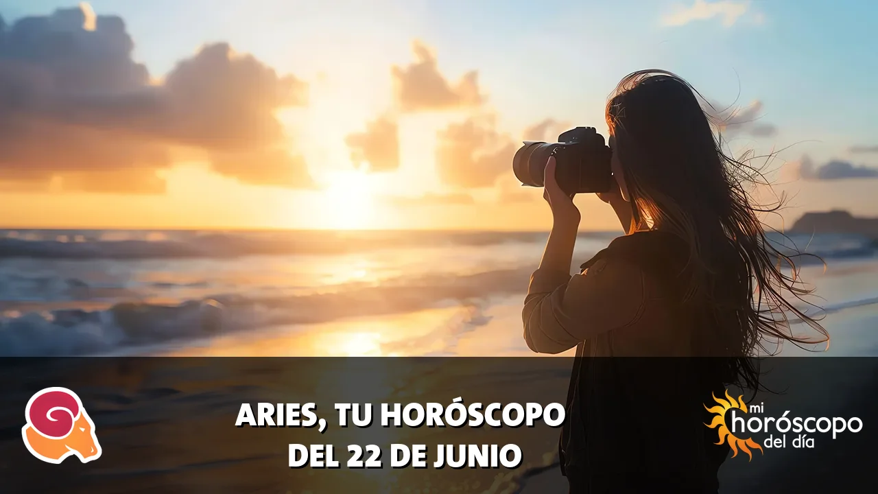 Horóscopo de Aries del lunes 22 de junio de 2026