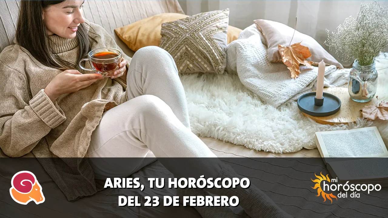 Horóscopo de Aries del lunes 23 de febrero de 2026