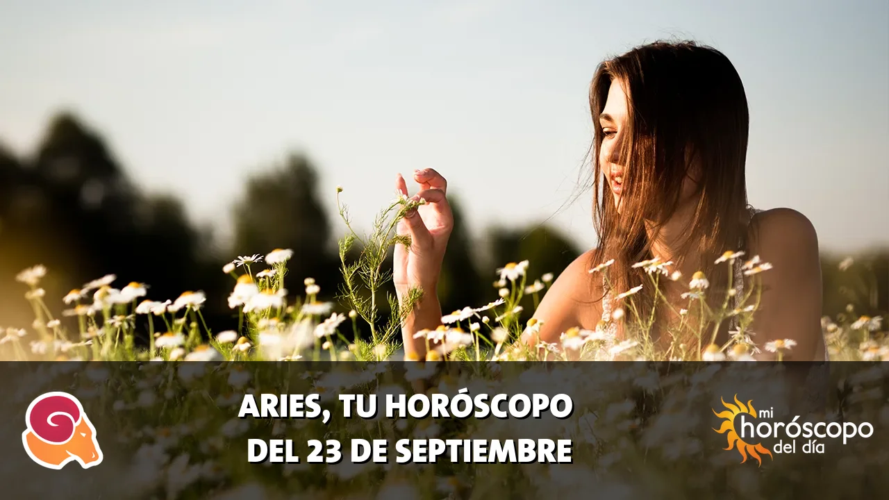Horóscopo de Aries del miércoles 23 de septiembre de 2026