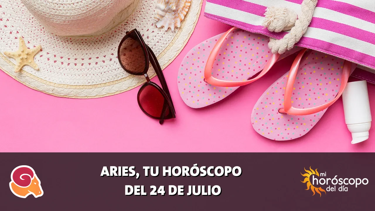 Horóscopo de Aries del viernes 24 de julio de 2026