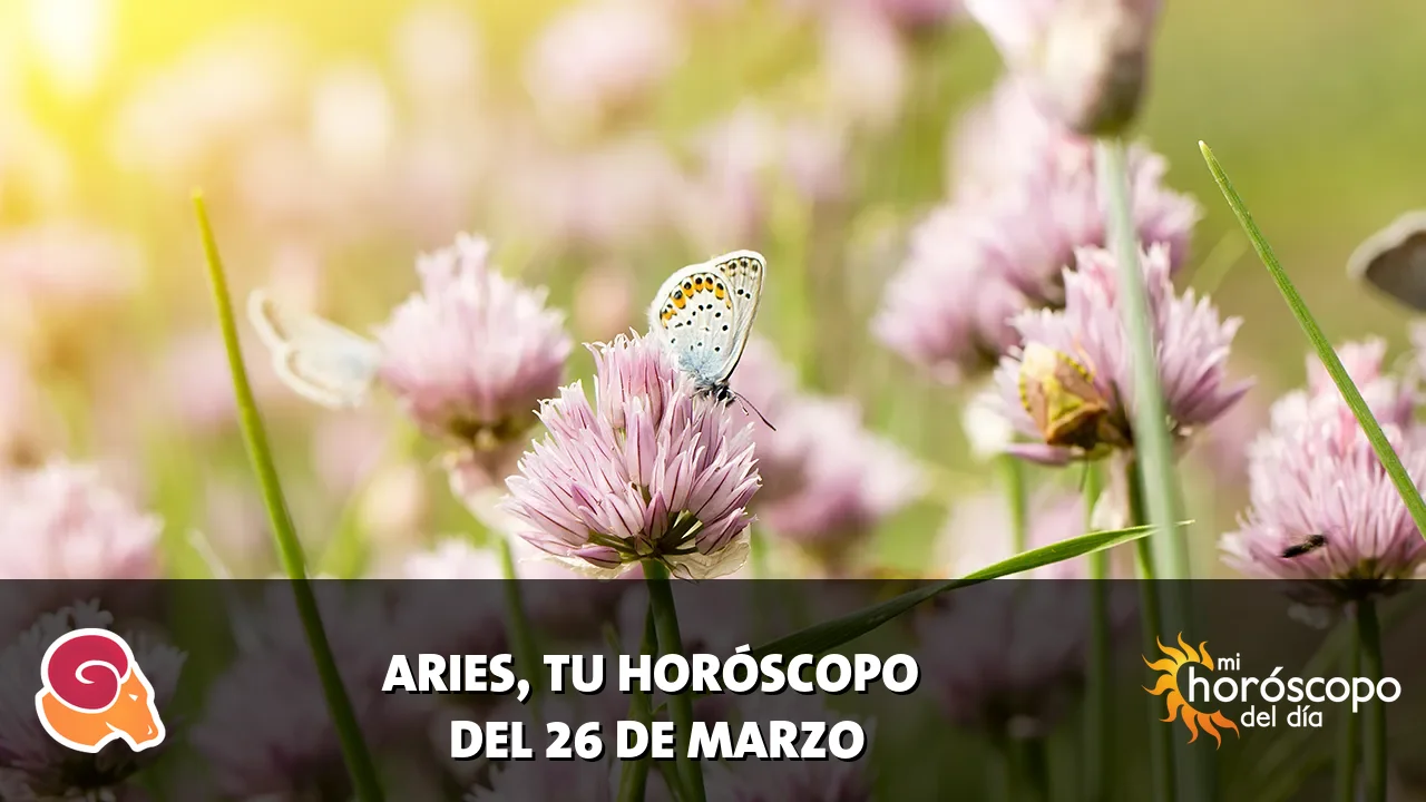 Horóscopo de Aries del jueves 26 de marzo de 2026