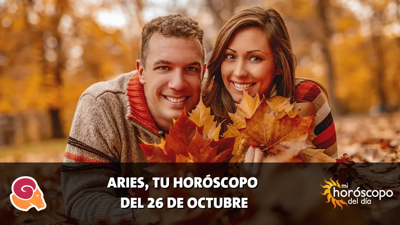 Horóscopo de Aries del lunes 26 de octubre de 2026