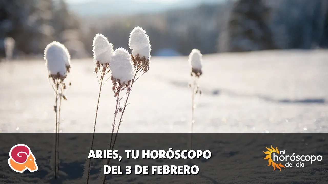 Horóscopo de Aries del martes 3 de febrero de 2026