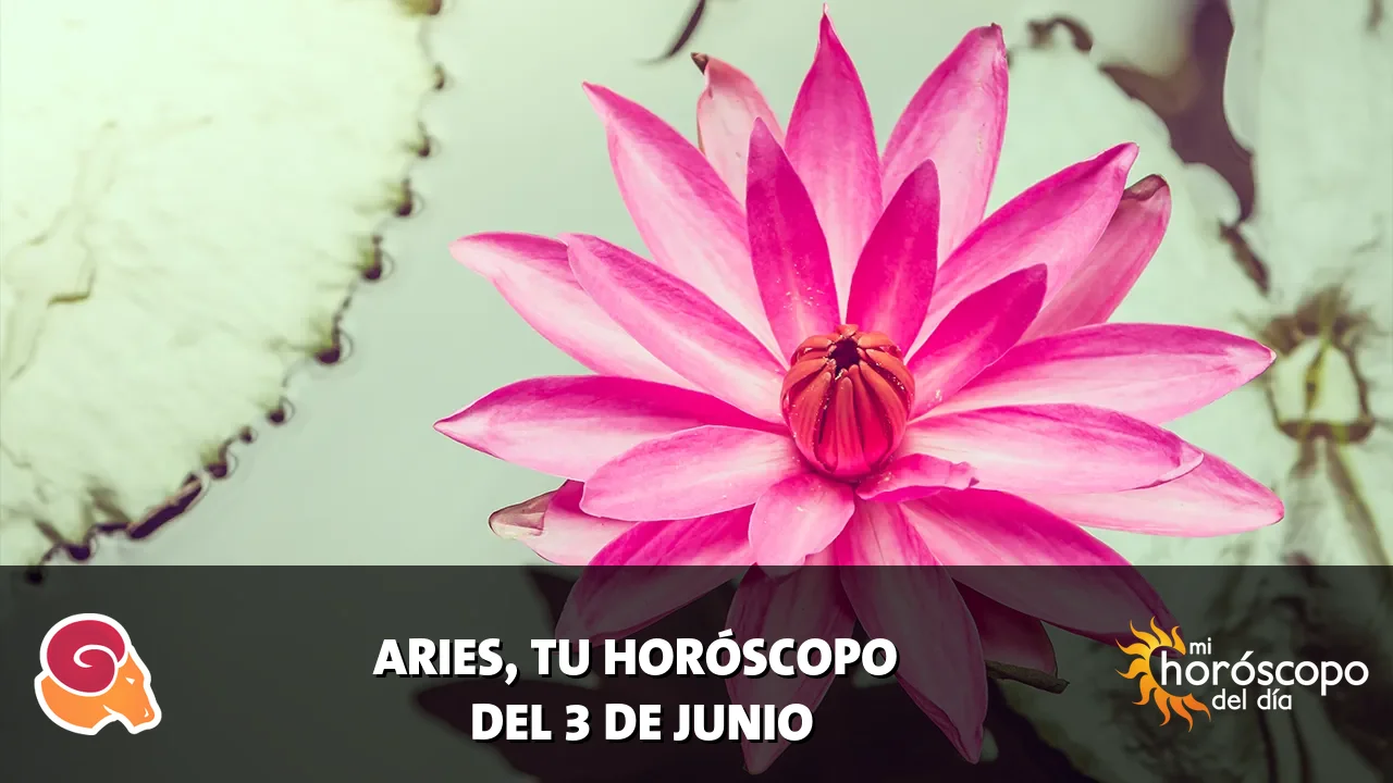 Horóscopo de Aries del miércoles 3 de junio de 2026