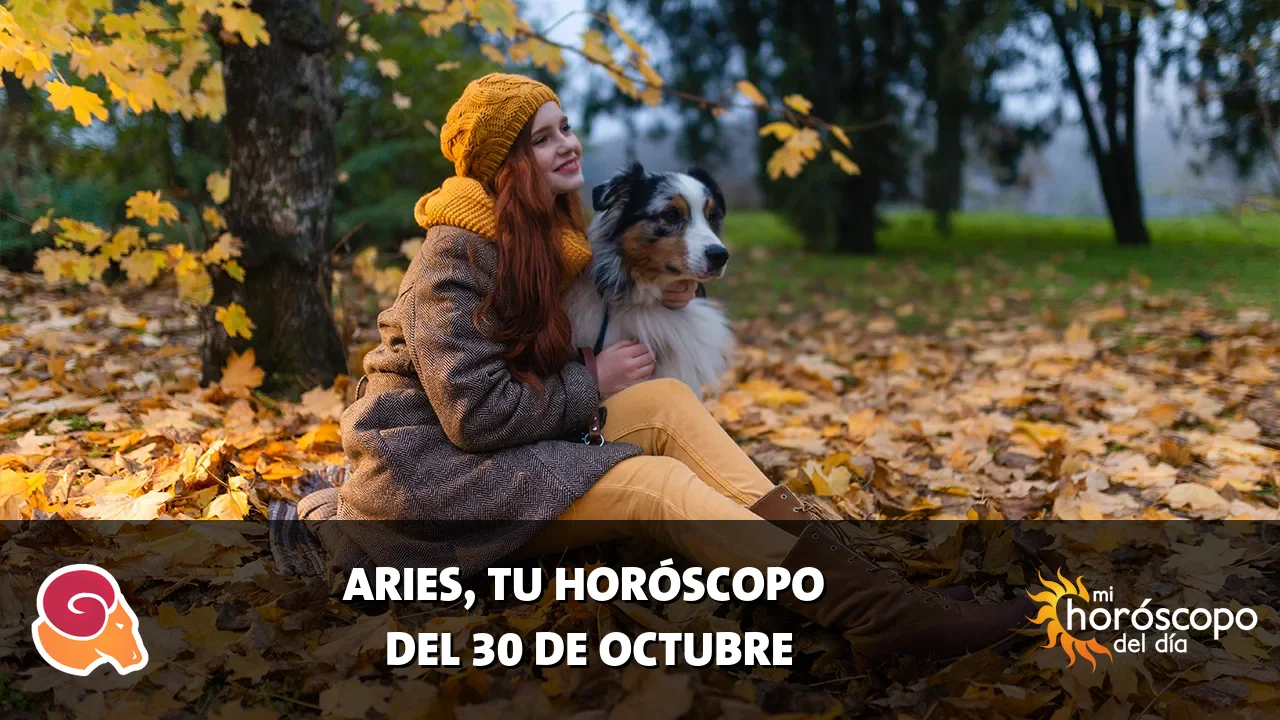 Horóscopo de Aries del viernes 30 de octubre de 2026