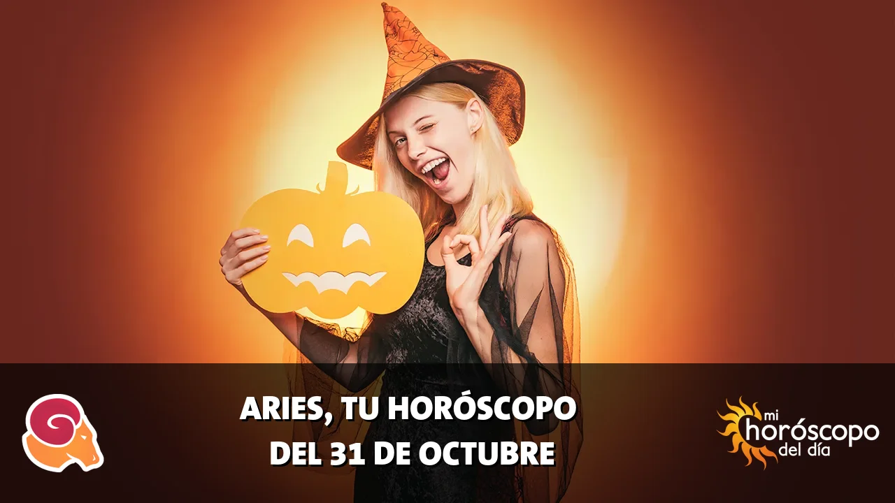 Horóscopo de Aries del sábado 31 de octubre de 2026