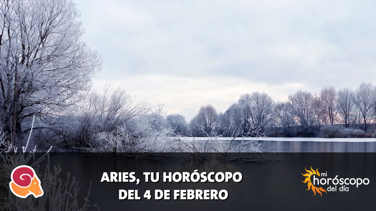 Horóscopo de Aries del miércoles 4 de febrero de 2026
