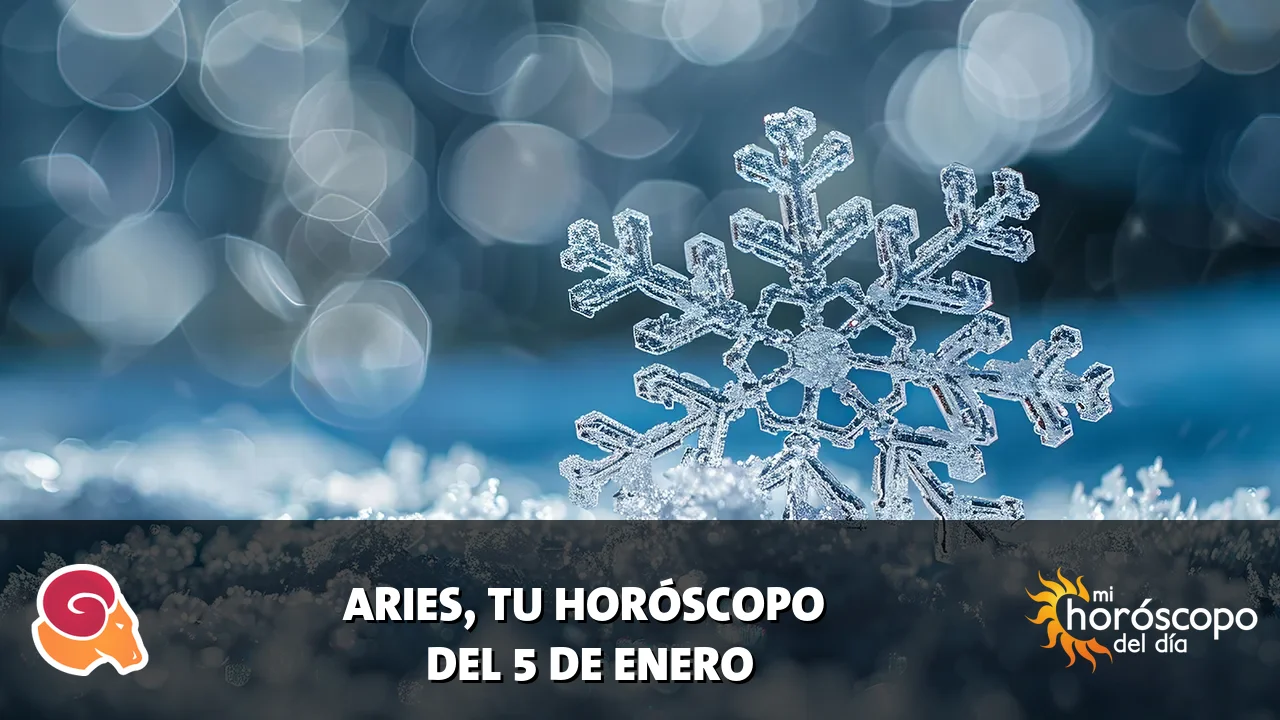 Horóscopo de Aries del lunes 5 de enero de 2026