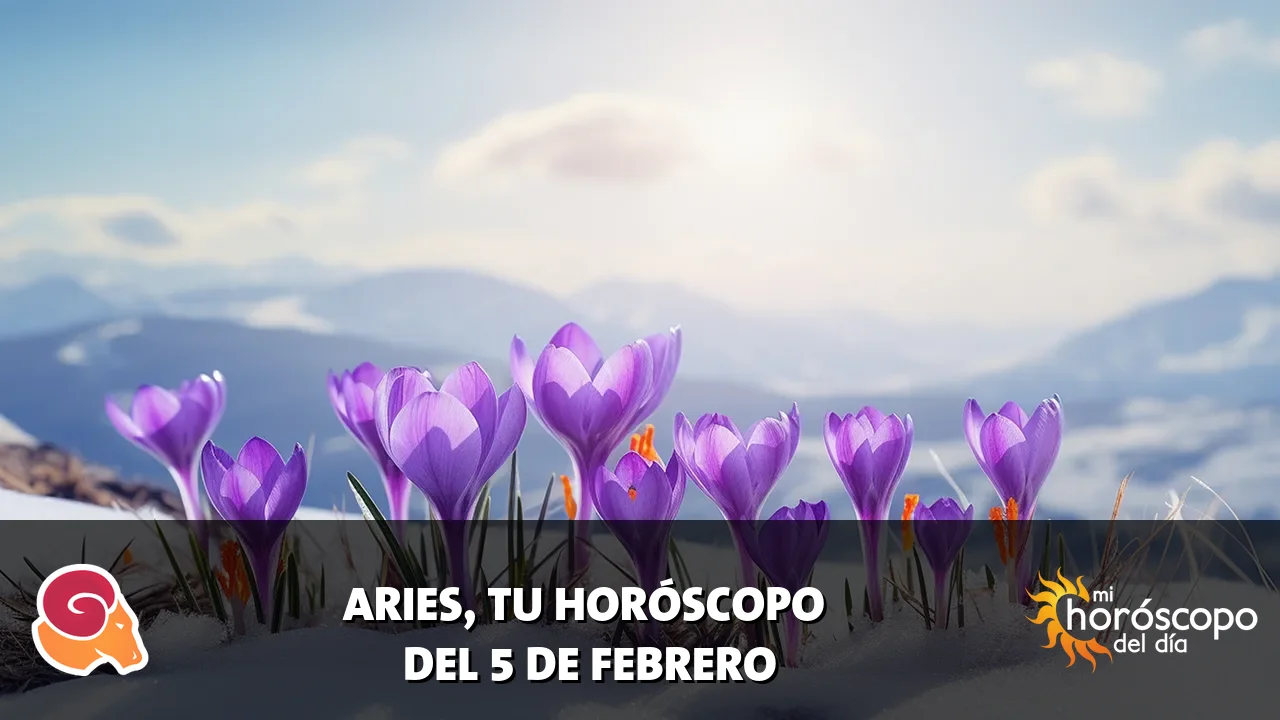 Horóscopo de Aries del jueves 5 de febrero de 2026