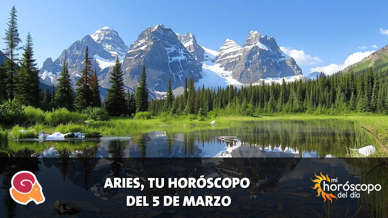 Horóscopo de Aries del jueves 5 de marzo de 2026