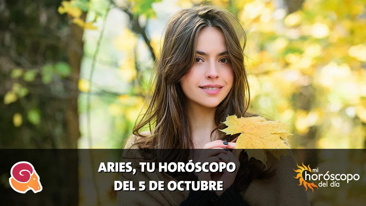 Horóscopo de Aries del lunes 5 de octubre de 2026