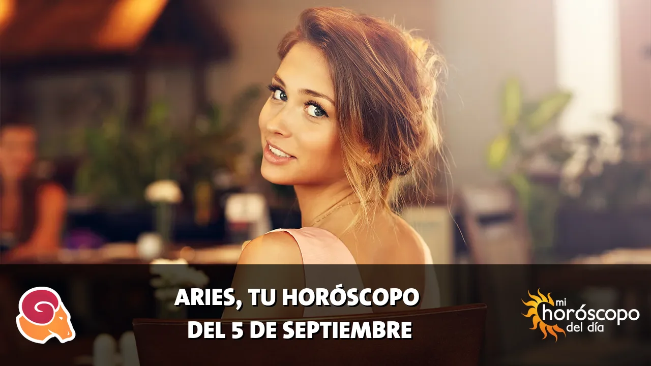 Horóscopo de Aries del sábado 5 de septiembre de 2026