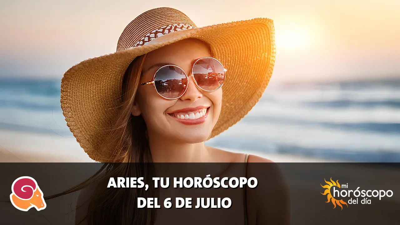 Horóscopo de Aries del lunes 6 de julio de 2026