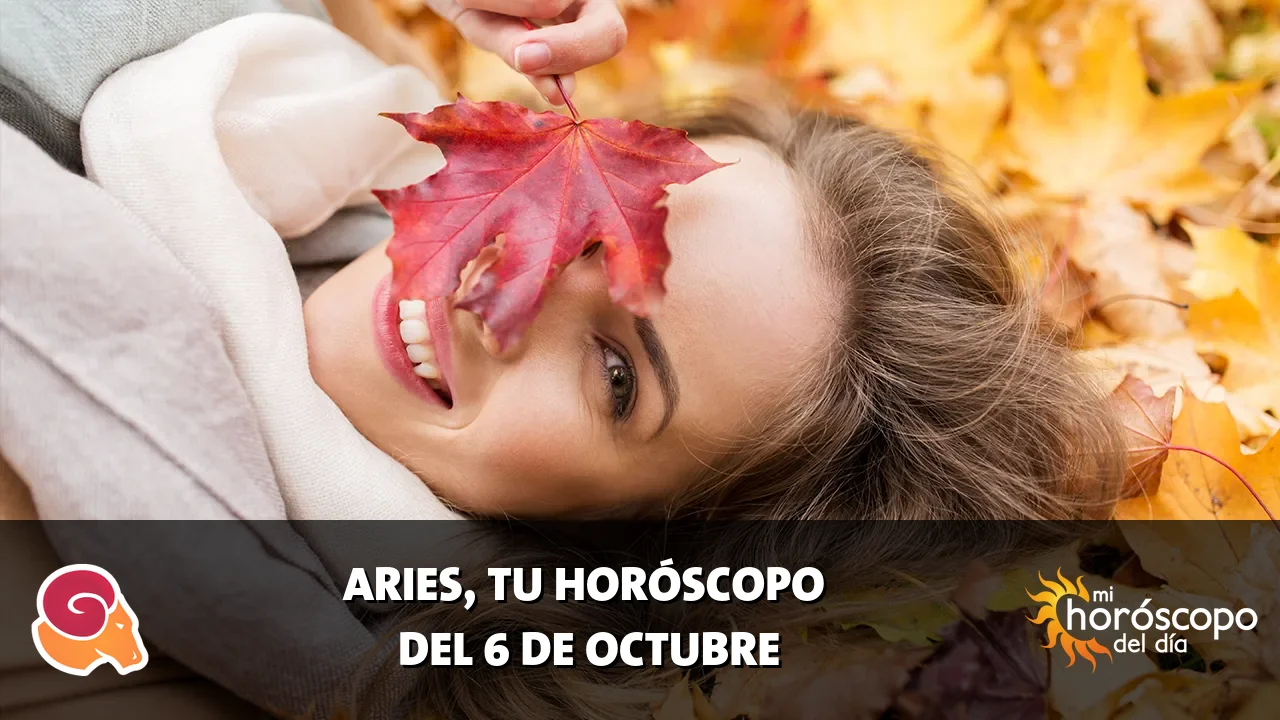 Horóscopo de Aries del martes 6 de octubre de 2026