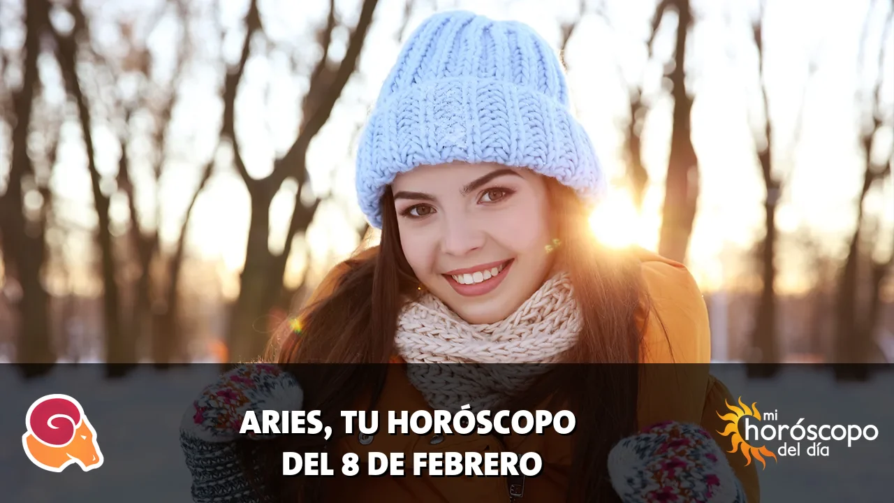 Horóscopo de Aries del domingo 8 de febrero de 2026