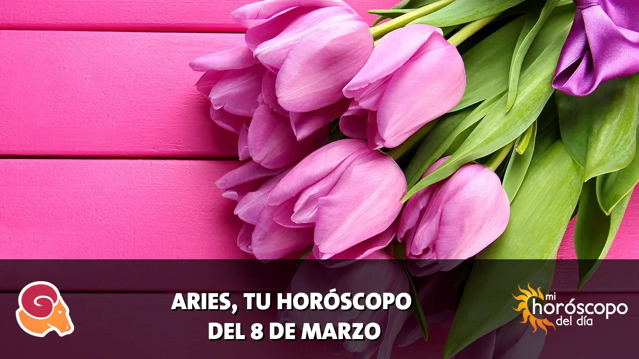 Horóscopo de Aries del domingo 8 de marzo de 2026