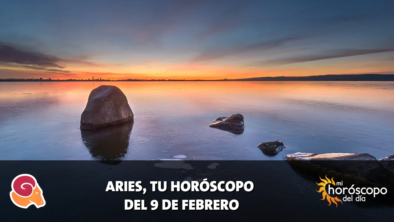 Horóscopo de Aries del lunes 9 de febrero de 2026