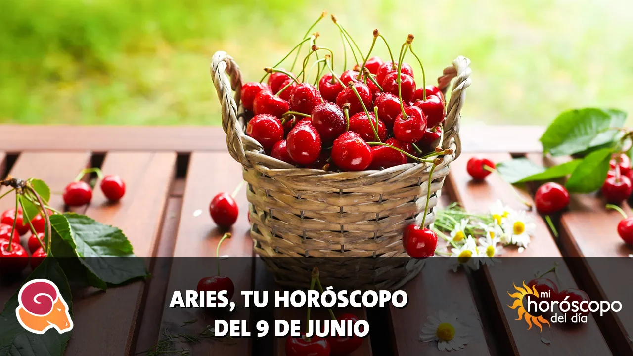 Horóscopo de Aries del martes 9 de junio de 2026