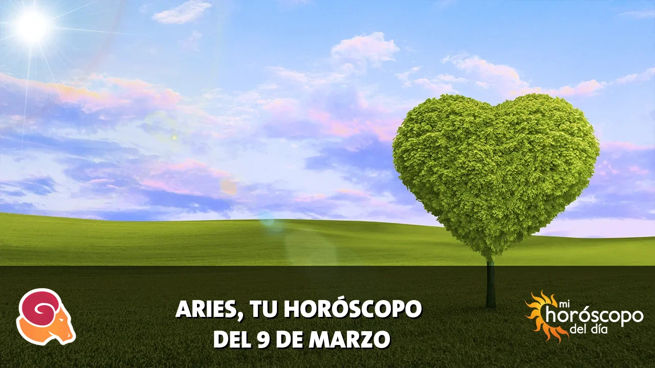 Horóscopo de Aries del lunes 9 de marzo de 2026