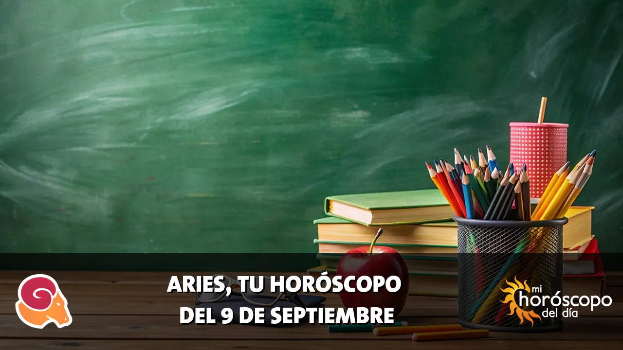 Horóscopo de Aries del miércoles 9 de septiembre de 2026